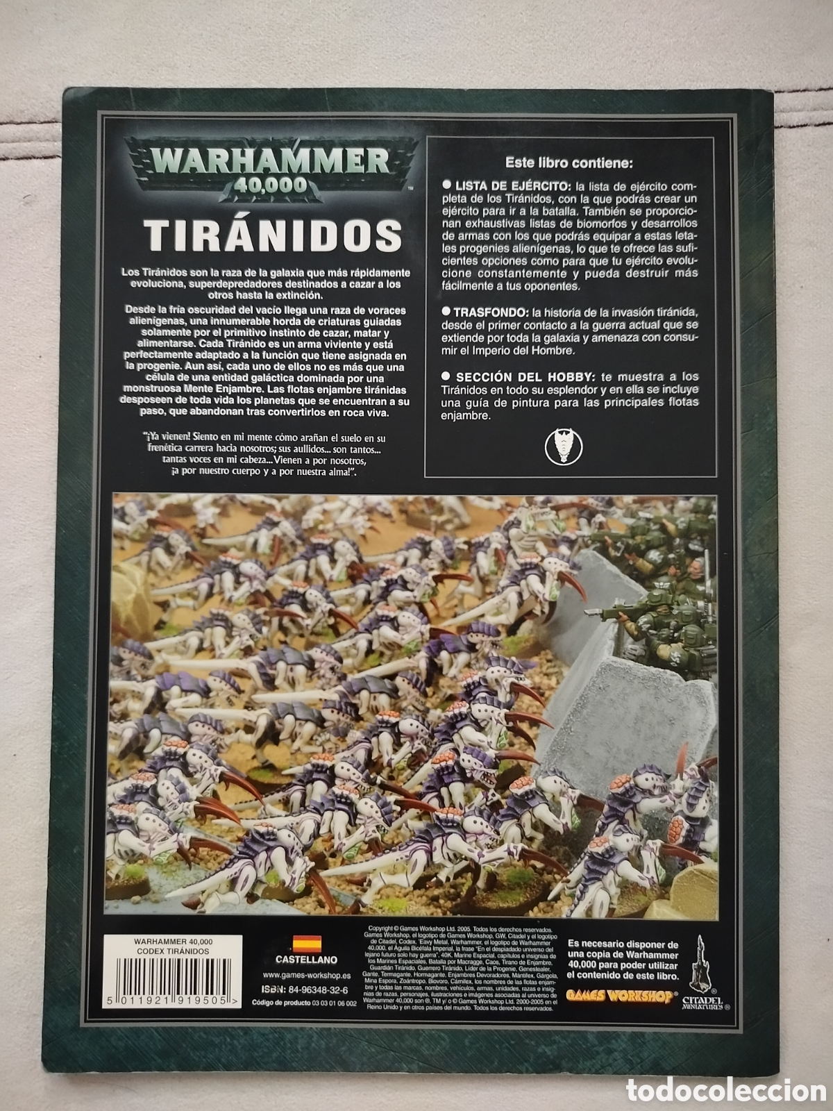 Juegos antiguos: Warhammer 40.000 Tir&aacute;nidos - Foto 2