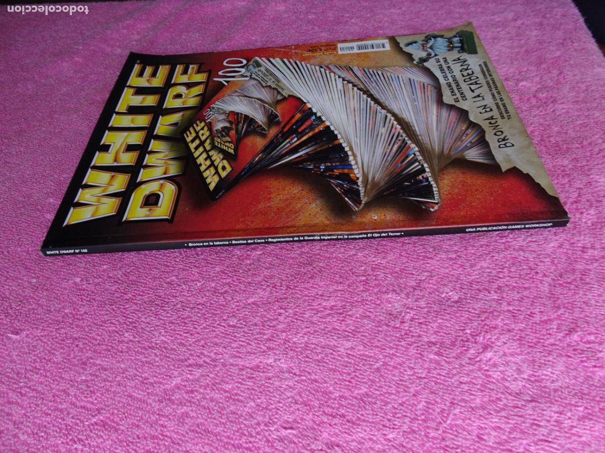 Juegos antiguos: white dwarf 100 el enano celebra su centenario con bronca en la taberna games workshop 2003 - Foto 13