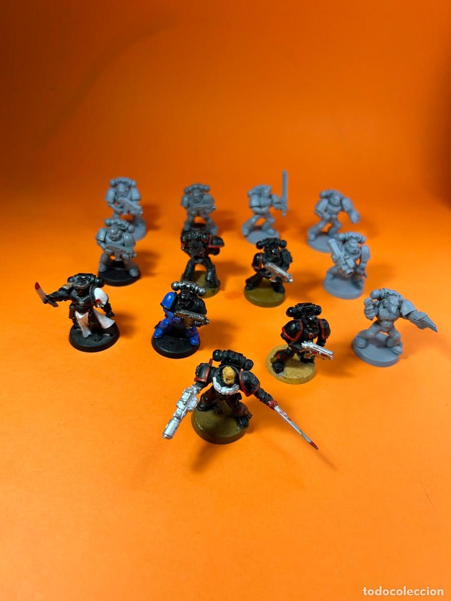Juegos antiguos: Ejercito Marines Space Ultramarines - Warhammer 40K - Foto 1