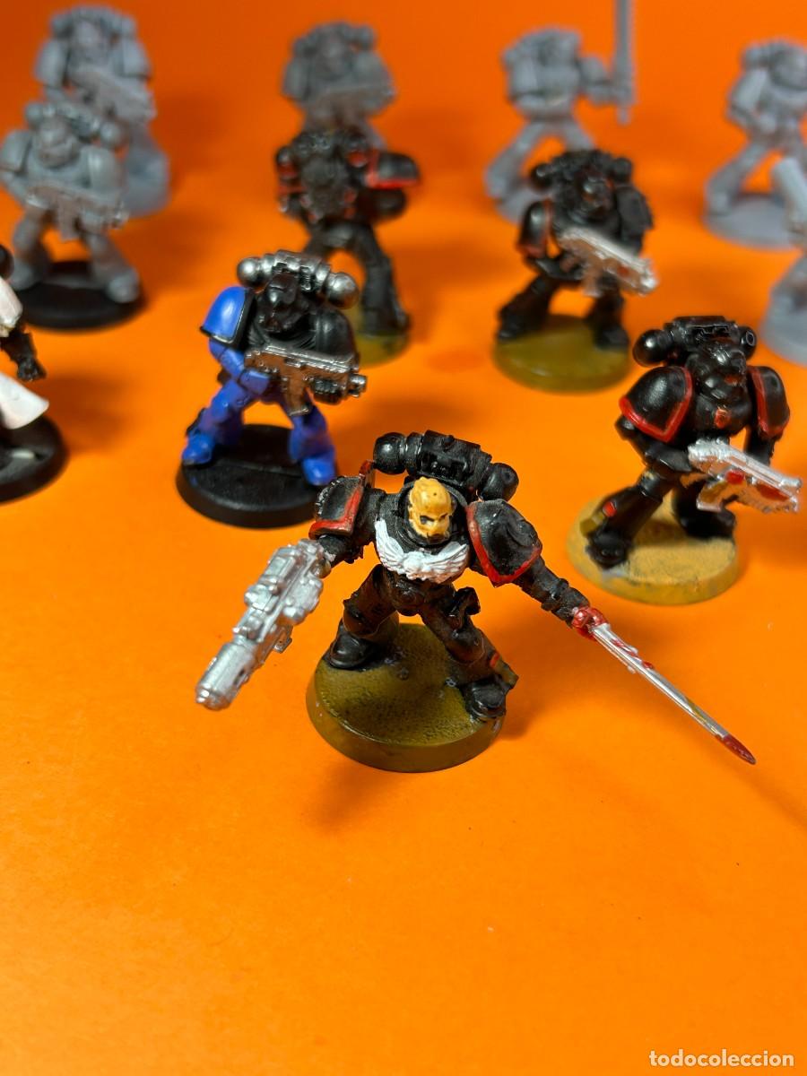 Juegos antiguos: Ejercito Marines Space Ultramarines - Warhammer 40K - Foto 2