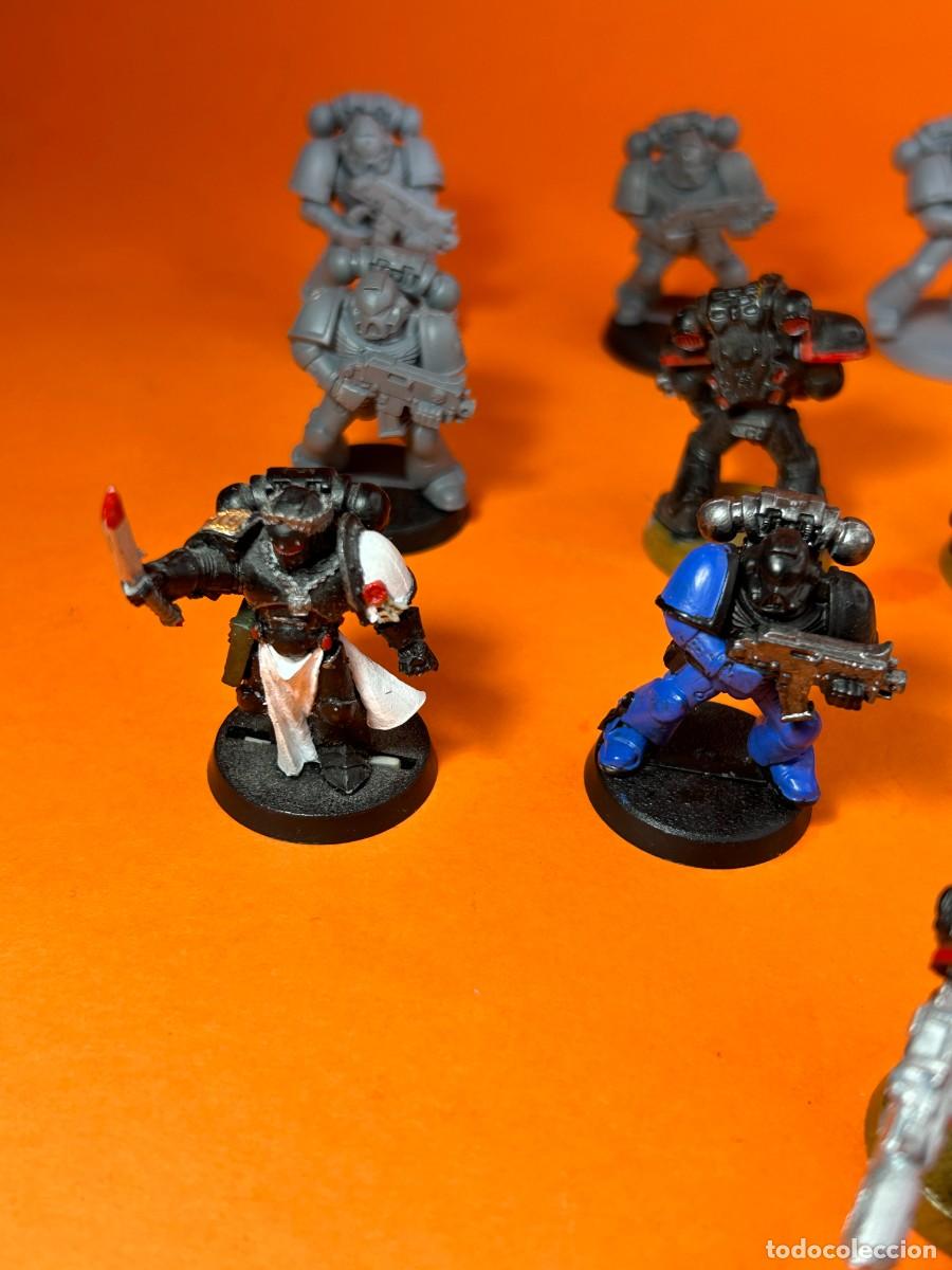 Juegos antiguos: Ejercito Marines Space Ultramarines - Warhammer 40K - Foto 3