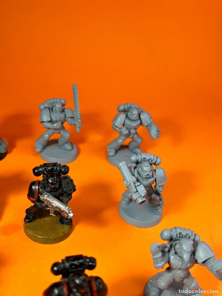 Juegos antiguos: Ejercito Marines Space Ultramarines - Warhammer 40K - Foto 6