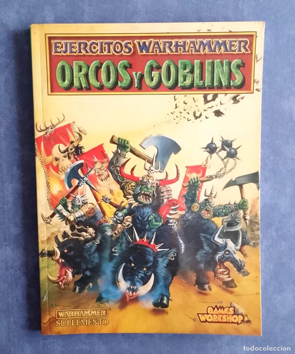 Juegos antiguos: LIBRO SUPLEMENTO WARHAMMER ORCOS Y GOBLINS 1994 GAMES WORKSHOP - Foto 1