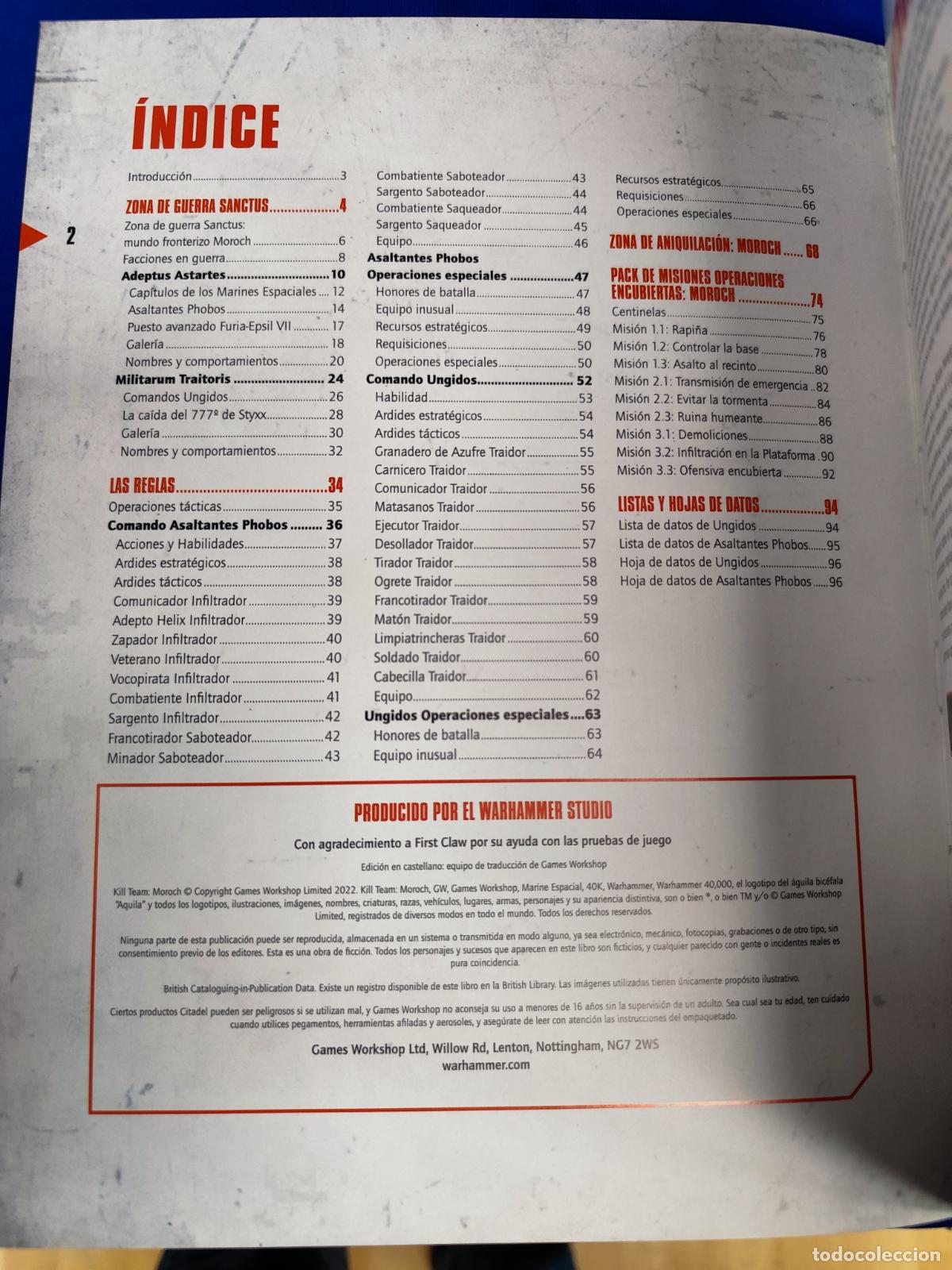 Juegos antiguos: Kill Team: Moroch warhammer - Foto 4