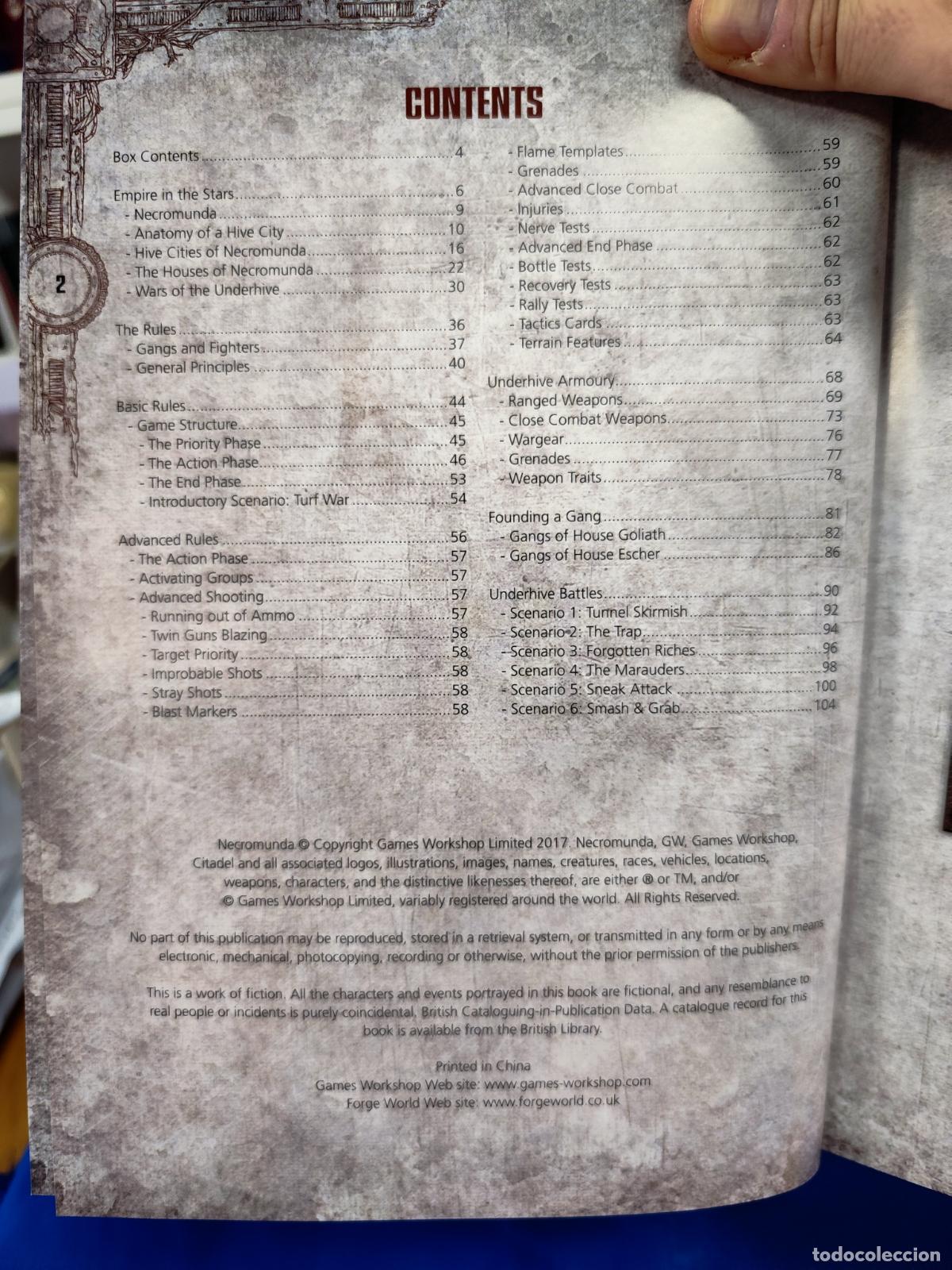 Juegos antiguos: Necromunda: Core Rulebook (Ingl&eacute;s) - Foto 4