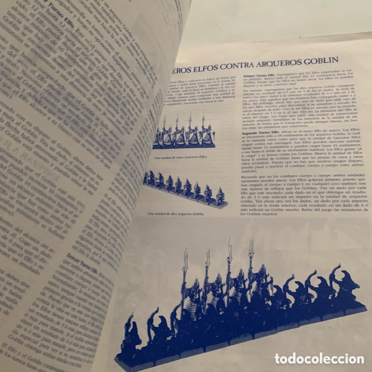 Juegos antiguos: manual instrucciones como jugar a warhammer - Foto 2
