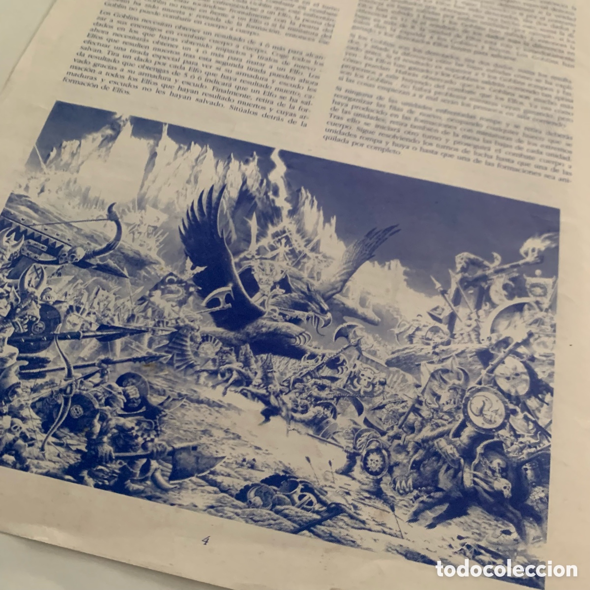 Juegos antiguos: manual instrucciones como jugar a warhammer - Foto 3