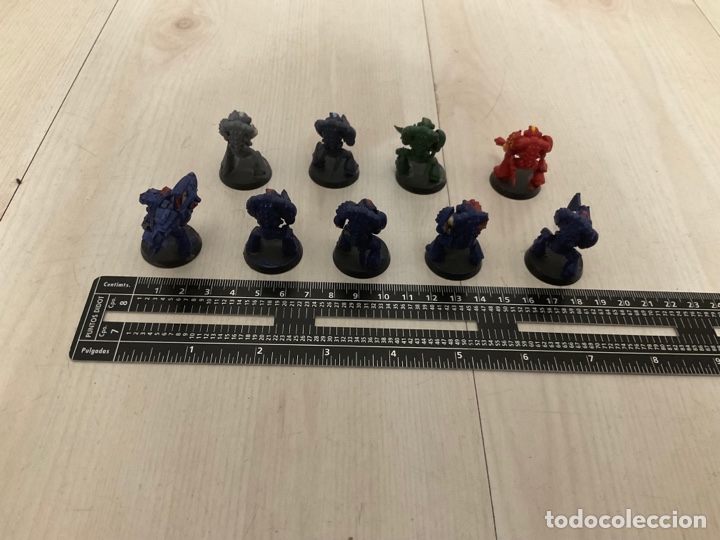 Juegos antiguos: 9 space marines Oldhammer W40K - Foto 5
