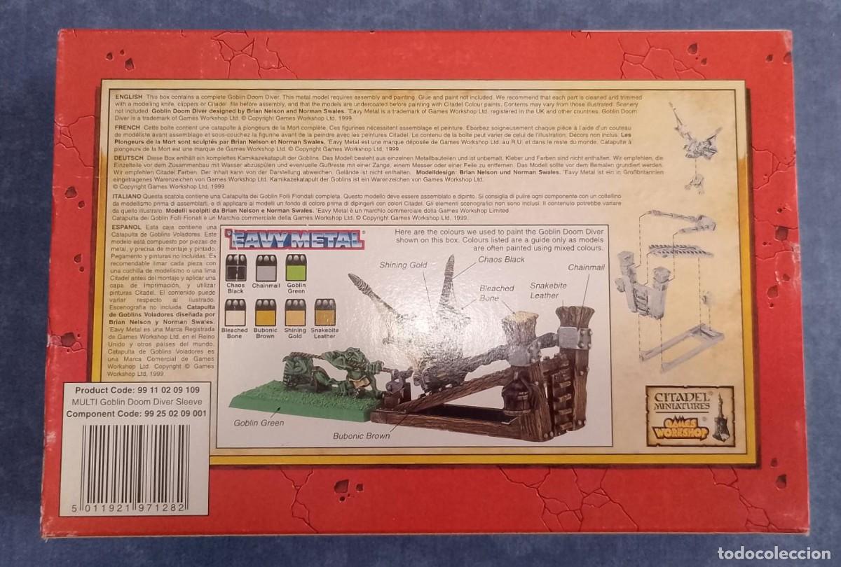 Juegos antiguos: Catapulta lanzagoblins, Warhammer 1999 - Foto 2