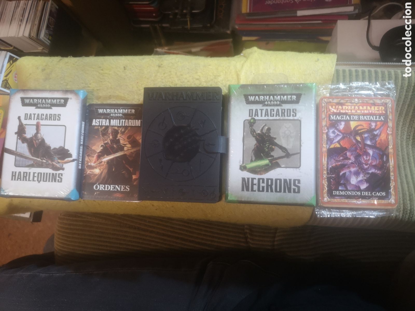 Juegos antiguos: WARHAMMER - LOTE CARTAS - TARJETAS - Foto 1