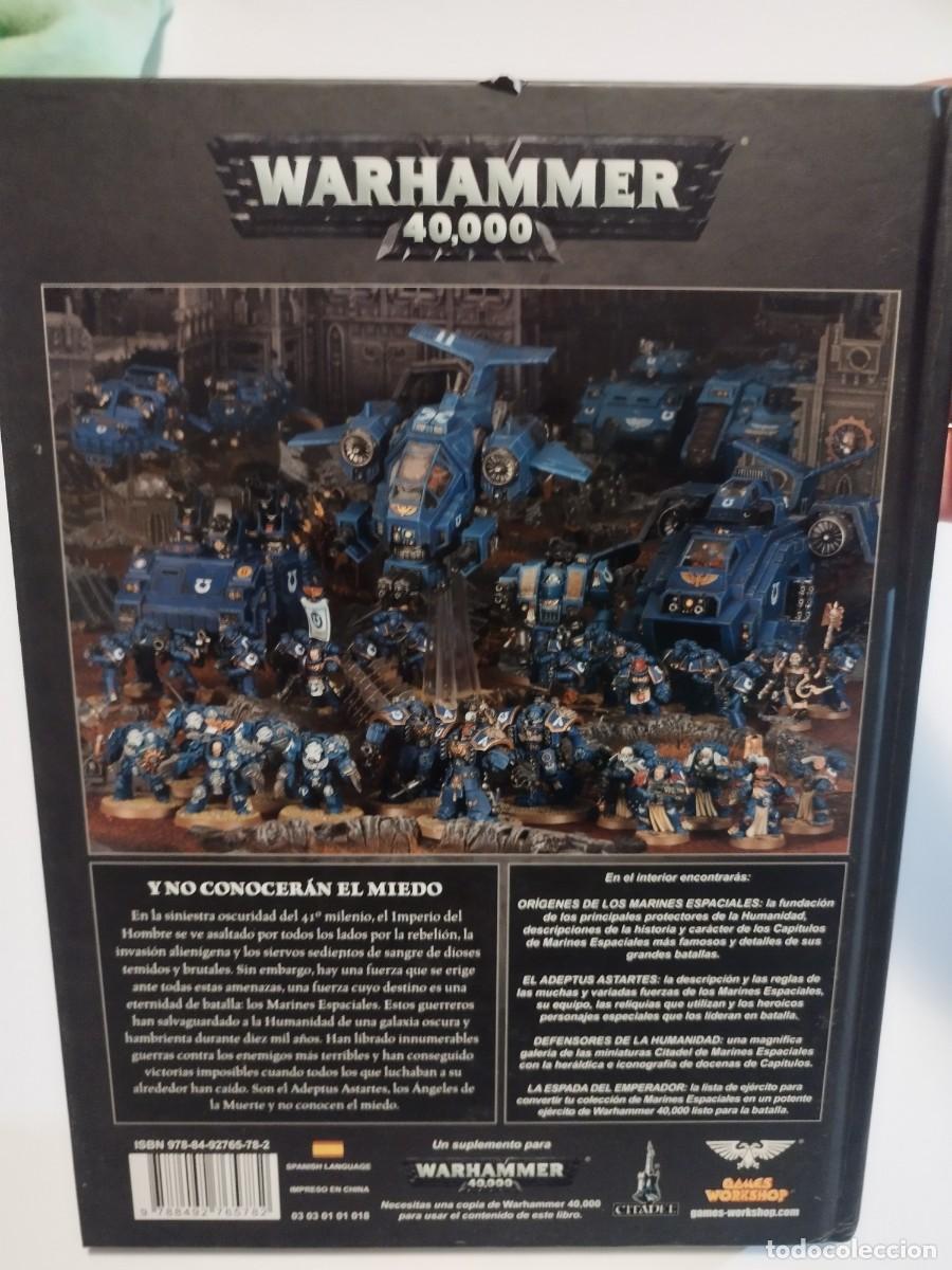 Juegos antiguos: Warhammer Codex Marines Espaciales 2012 - Foto 2