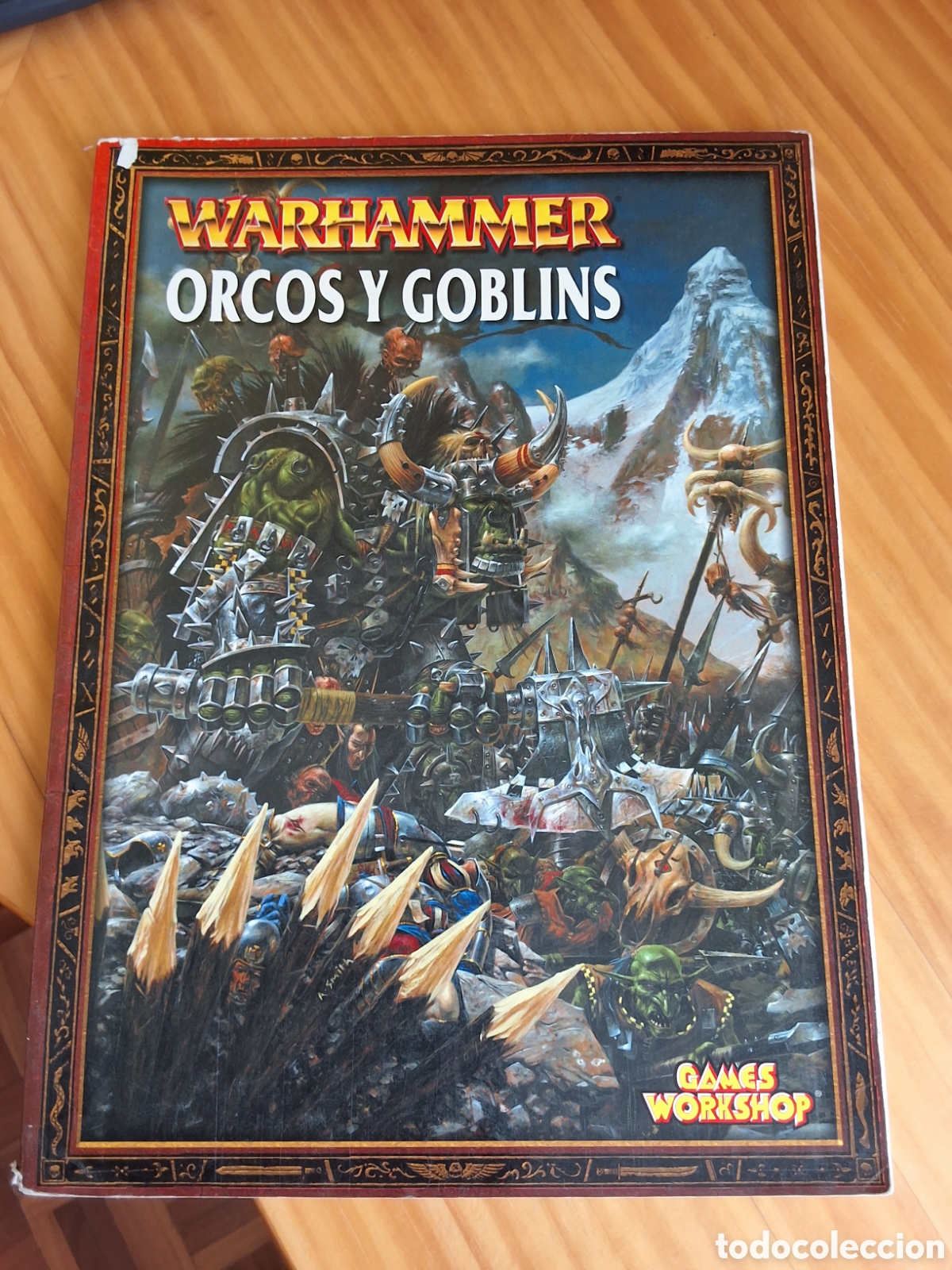 Juegos antiguos: Orcos y goblins ej&eacute;rcitos warhammer revista games workshop - Foto 1