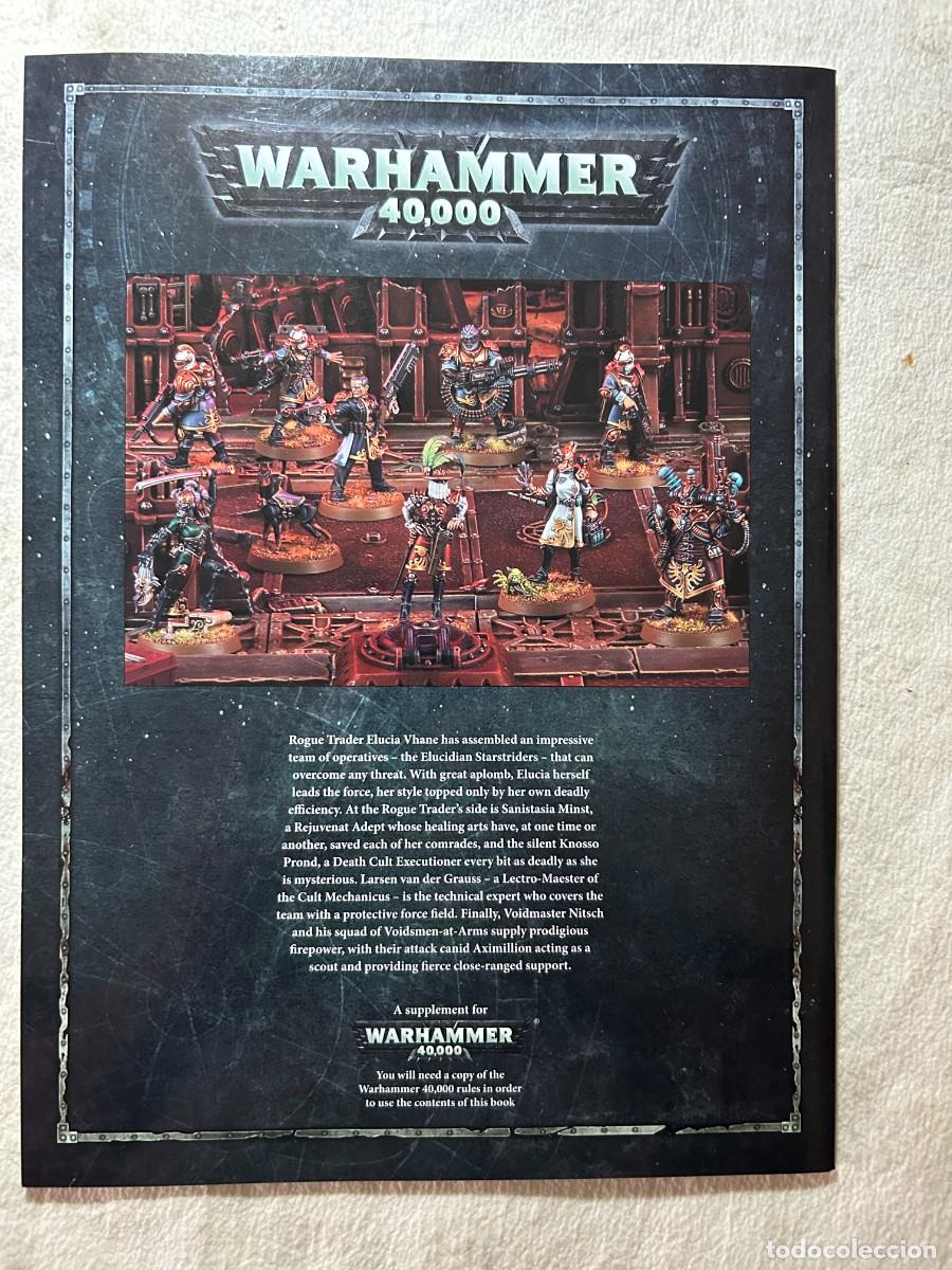 Juegos antiguos: WARHAMMER 40.000 CODEX ELUCIDIAN STARSTRIDERS - Foto 2