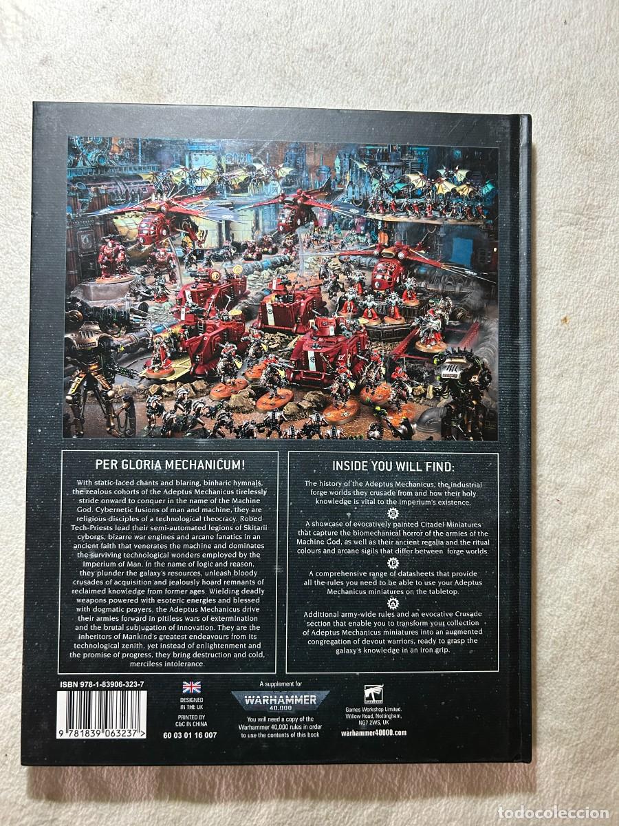 Juegos antiguos: WARHAMMER 40.000 CODEX ADEPTUS MECHANICUS - Foto 2