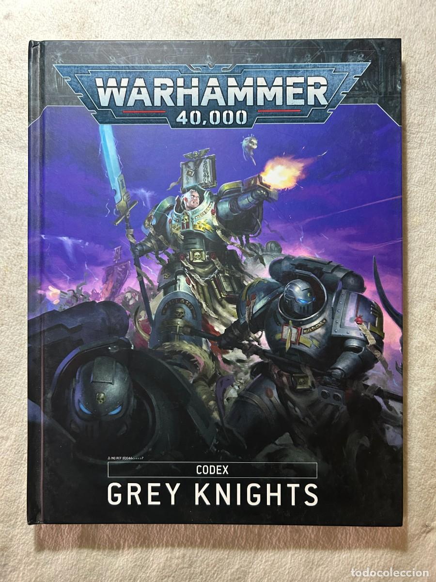 Juegos antiguos: WARHAMMER 40.000 CODEX GREY KNIGHTS - Foto 1