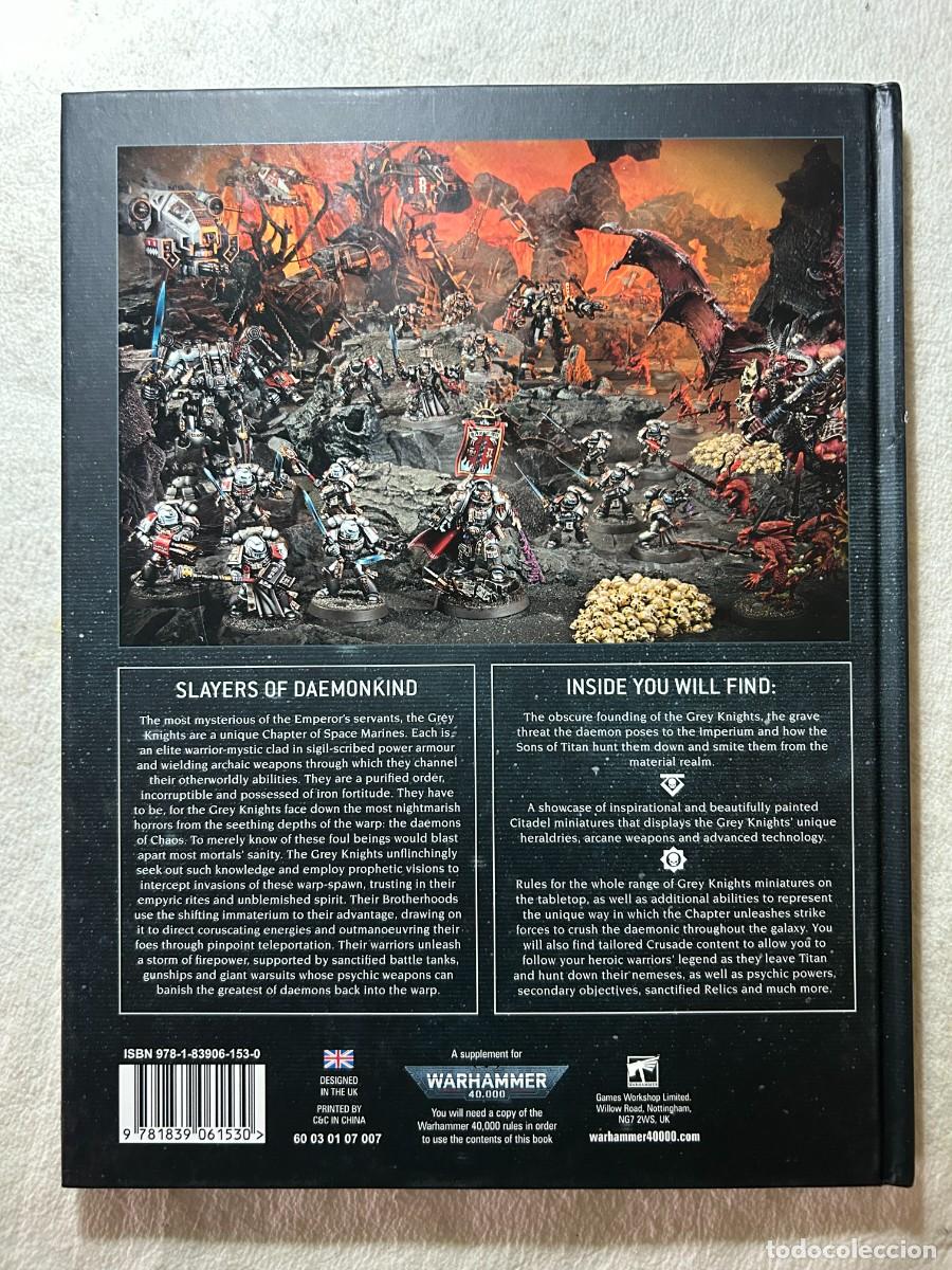 Juegos antiguos: WARHAMMER 40.000 CODEX GREY KNIGHTS - Foto 2