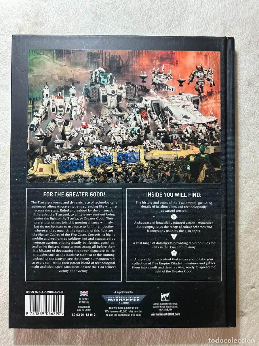 Juegos antiguos: WARHAMMER 40.000 CODEX TAU EMPIRE - Foto 2