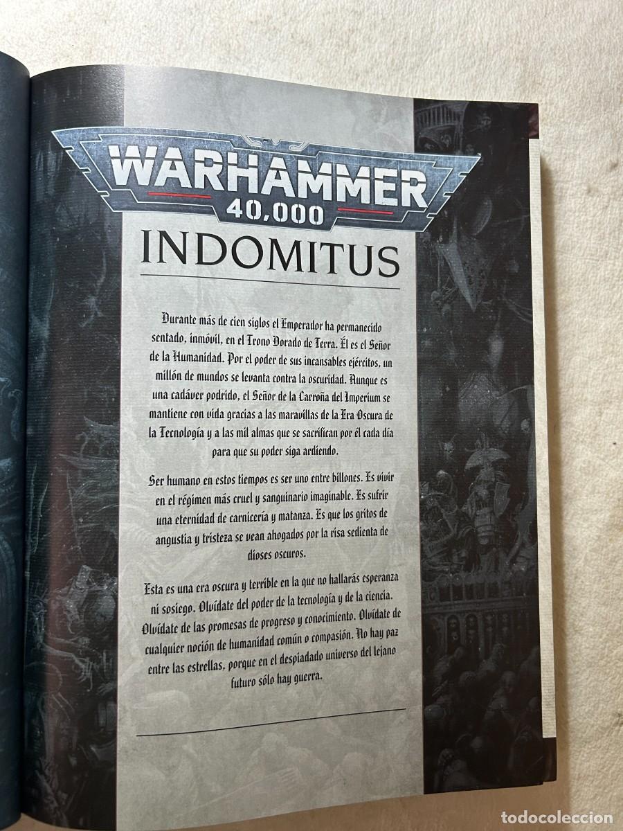 Juegos antiguos: WARHAMMER 40.000 INDOMITUS LIBRO BASICO - Foto 4