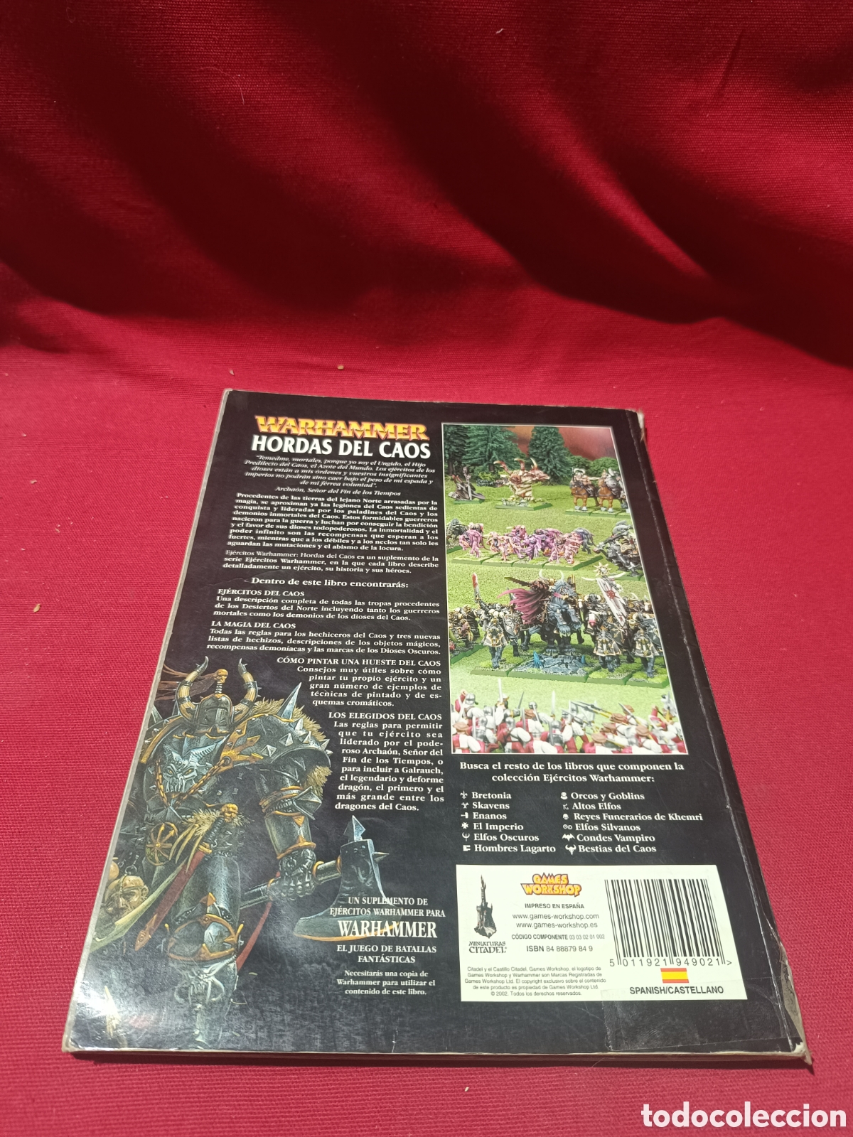 Juegos antiguos: Warhammer Hordas del Caos USADO - Foto 2
