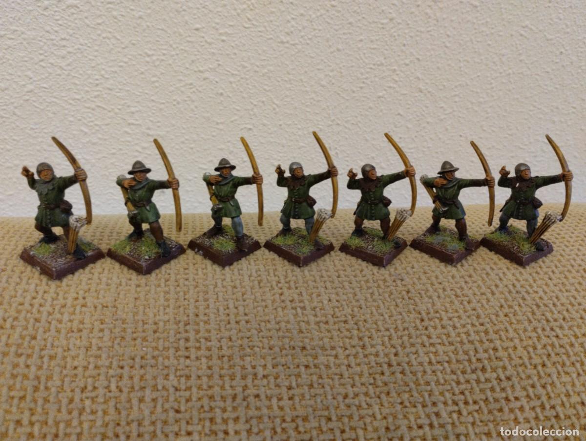 Juegos antiguos: Lote arqueros Warhammer - Foto 1