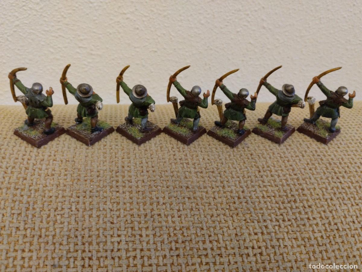 Juegos antiguos: Lote arqueros Warhammer - Foto 2