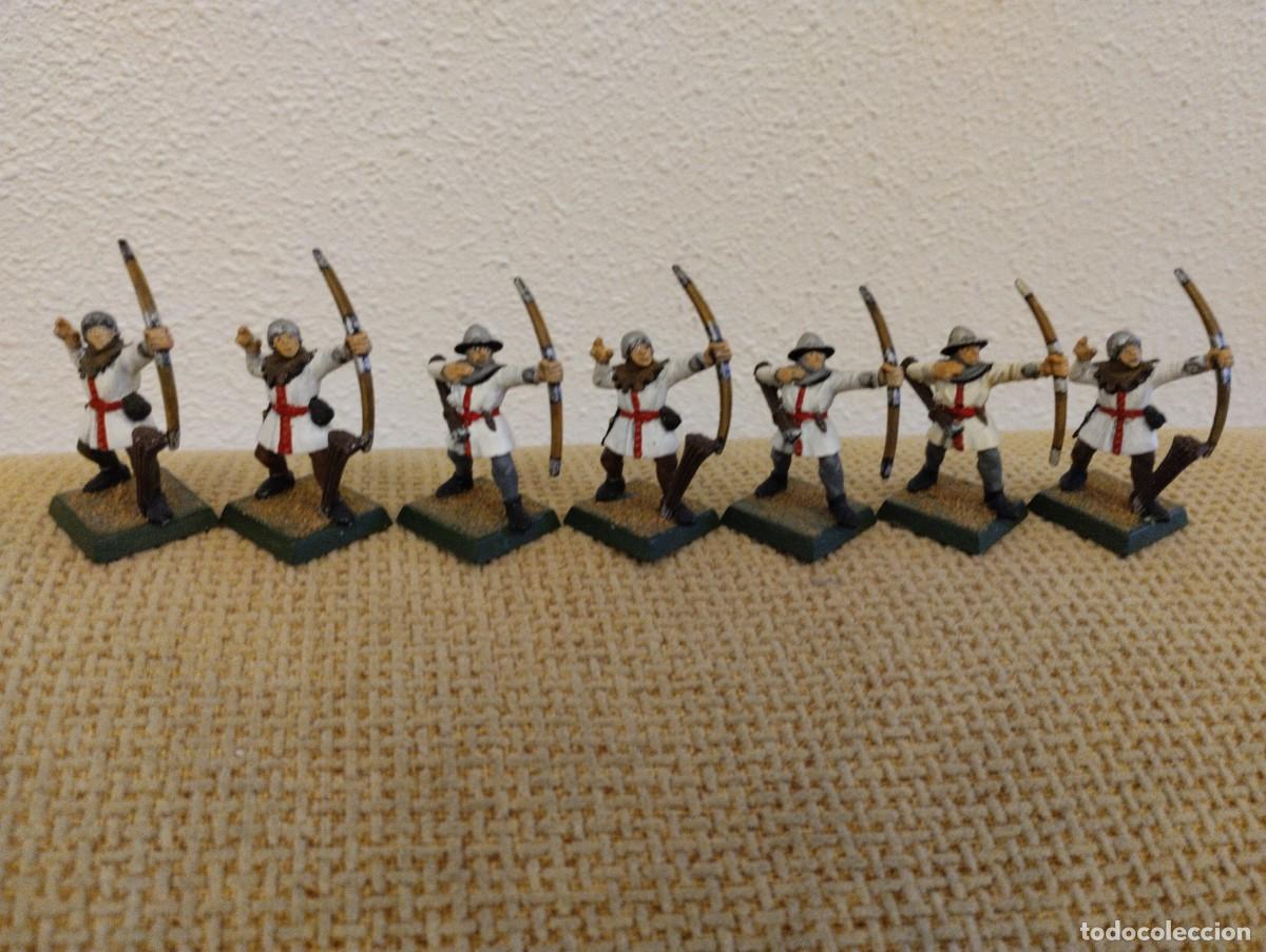 Juegos antiguos: Lote arqueros Warhammer - Foto 1