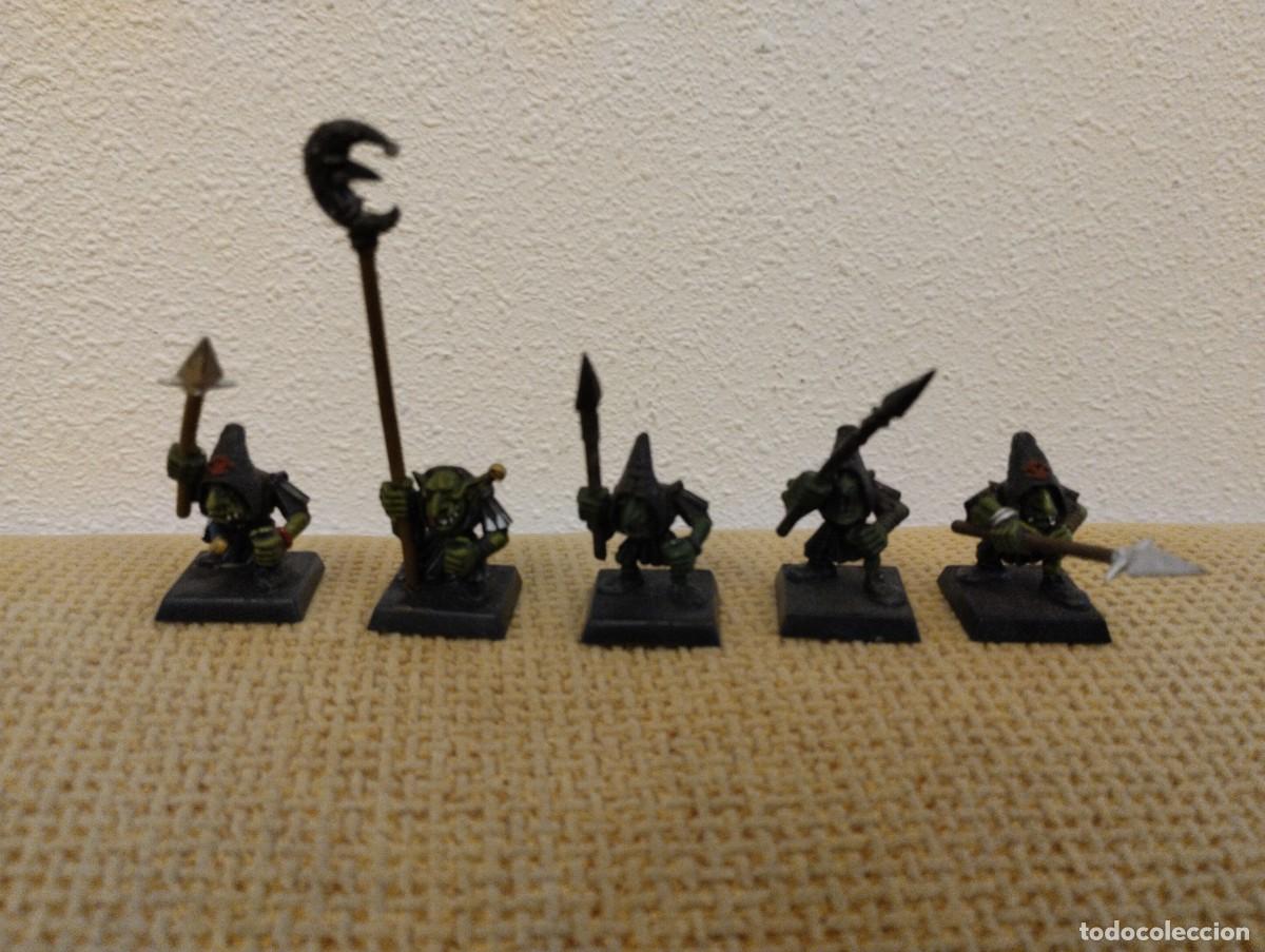 Juegos antiguos: Ejercito lanceros Goblins nocturnos - Foto 2