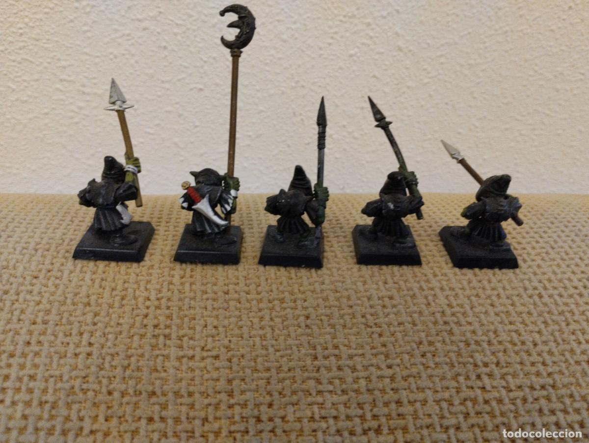 Juegos antiguos: Ejercito lanceros Goblins nocturnos - Foto 3