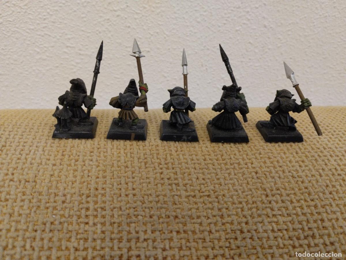 Juegos antiguos: Ejercito lanceros Goblins nocturnos - Foto 5