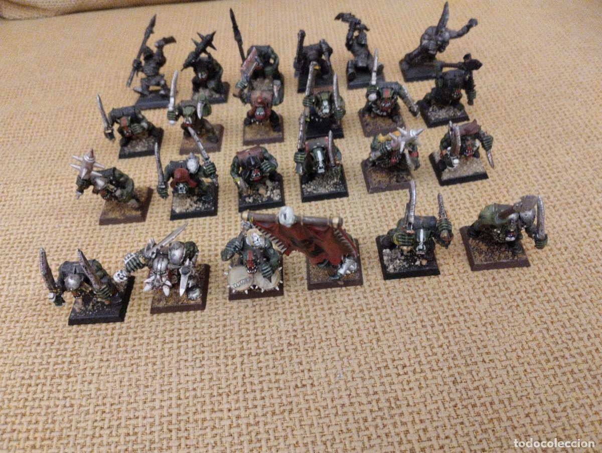 Juegos antiguos: Regimiento Orcos Warhammer - Foto 1