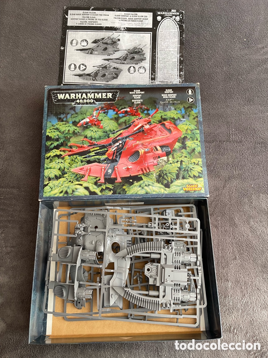 Juegos antiguos: Serpiente ELDAR WARHAMMER 40000 GAMES WORKSHOP - Foto 2