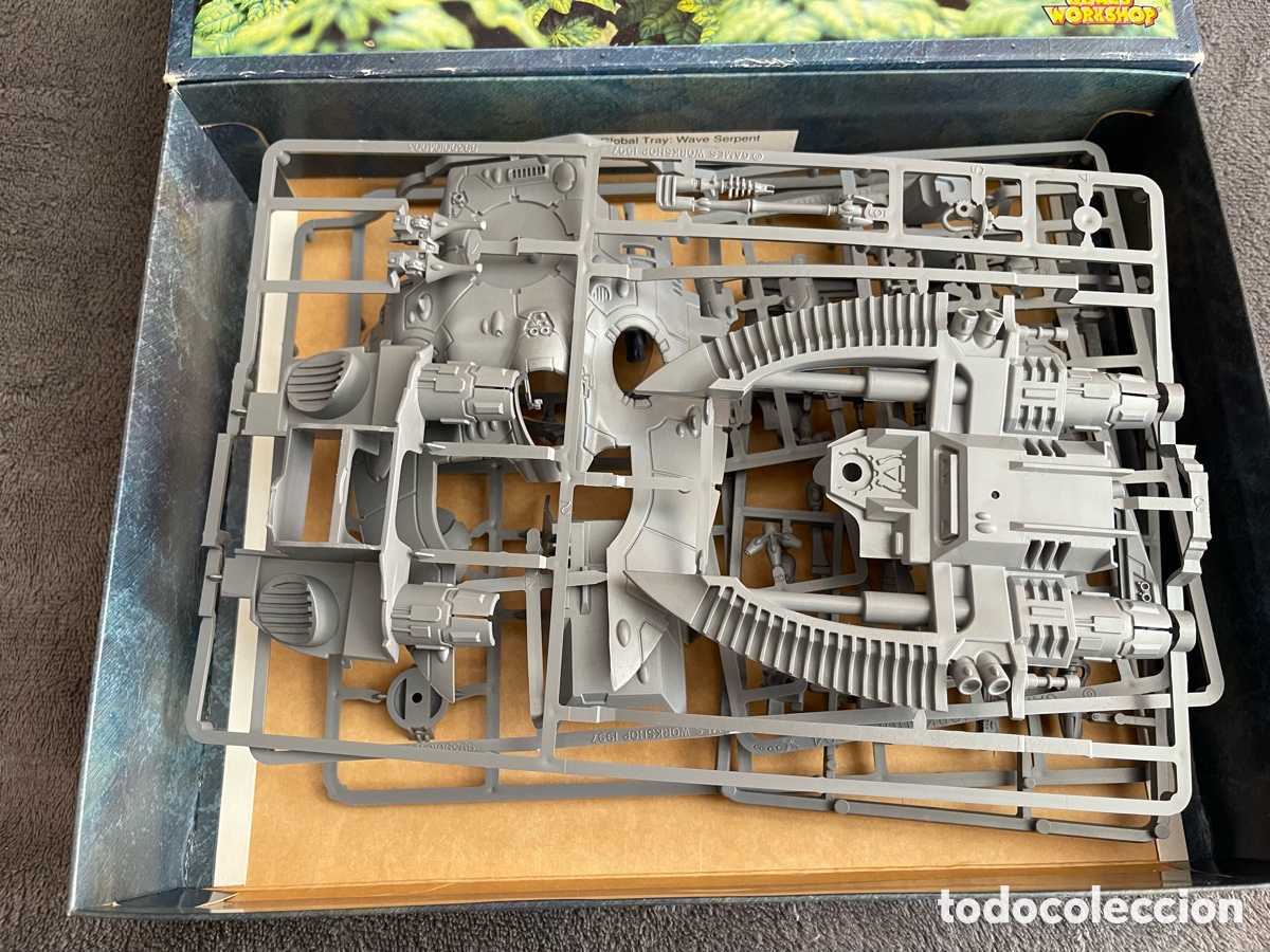 Juegos antiguos: Serpiente ELDAR WARHAMMER 40000 GAMES WORKSHOP - Foto 3