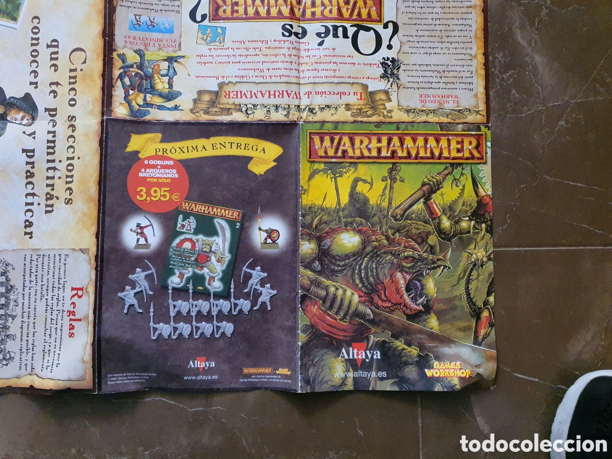 Juegos antiguos: Poster Mapa el mundo de Warhammer, a&ntilde;o 2000 - Foto 4