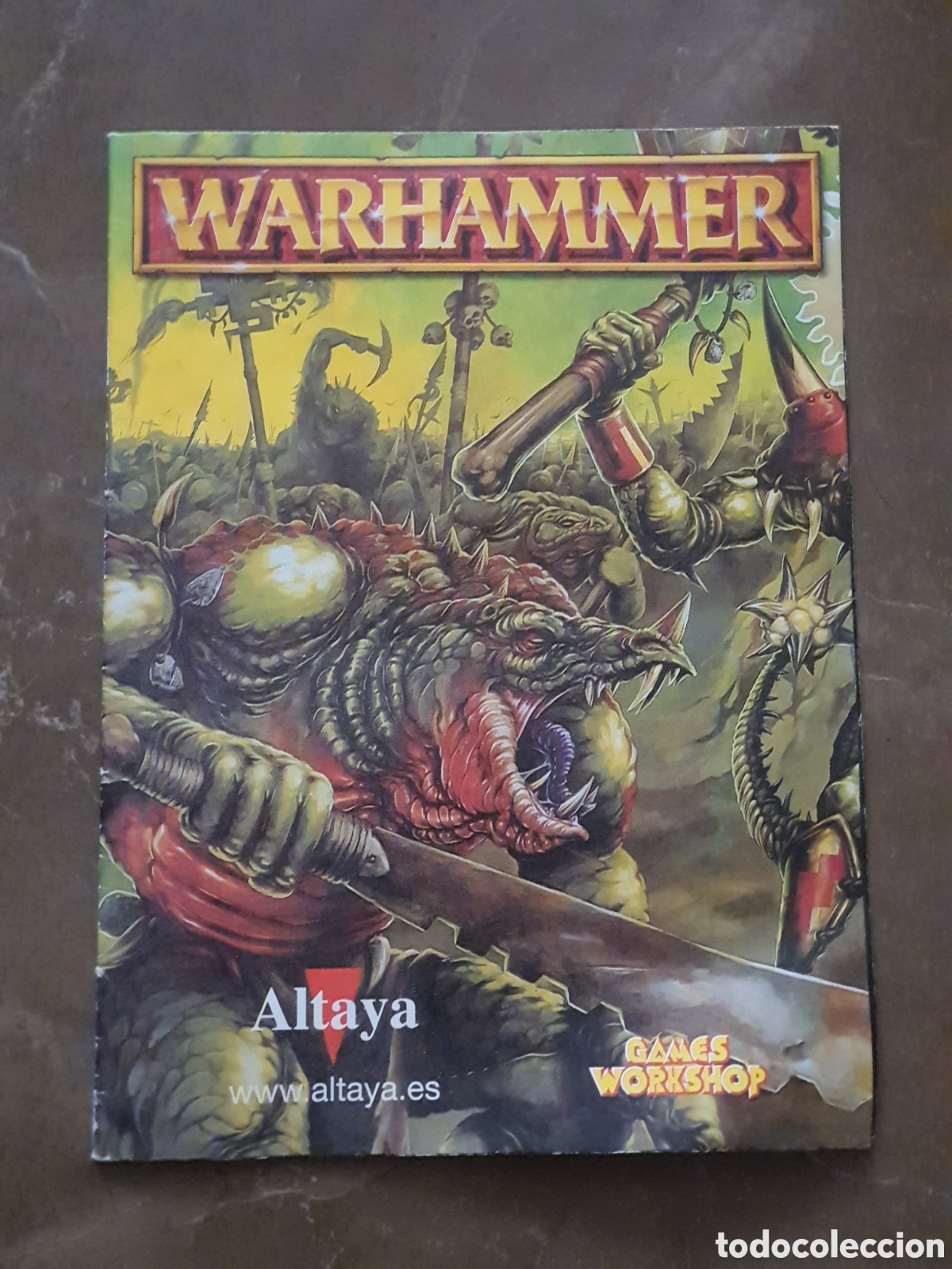 Juegos antiguos: Poster Mapa el mundo de Warhammer, a&ntilde;o 2000 - Foto 5