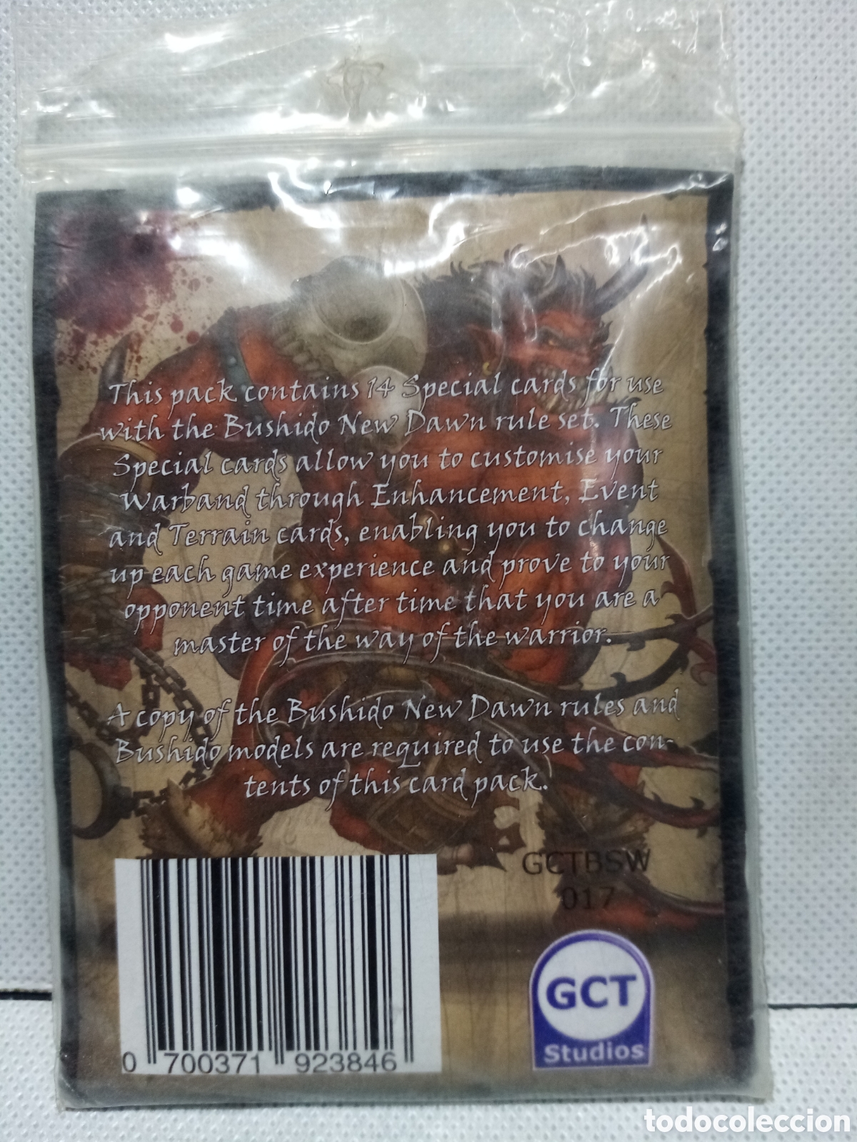 Juegos antiguos: Cartas BUSHIDO en ingl&eacute;s - Foto 2