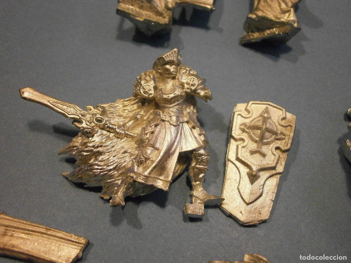 Juegos antiguos: lote de warhammer de metal - Foto 13
