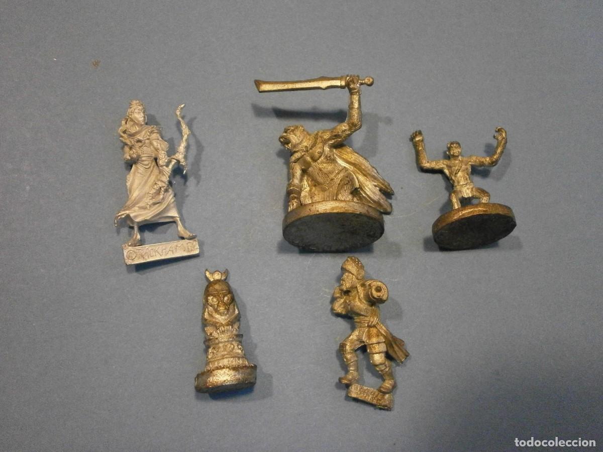 Juegos antiguos: lote de warhammer de metal - Foto 1