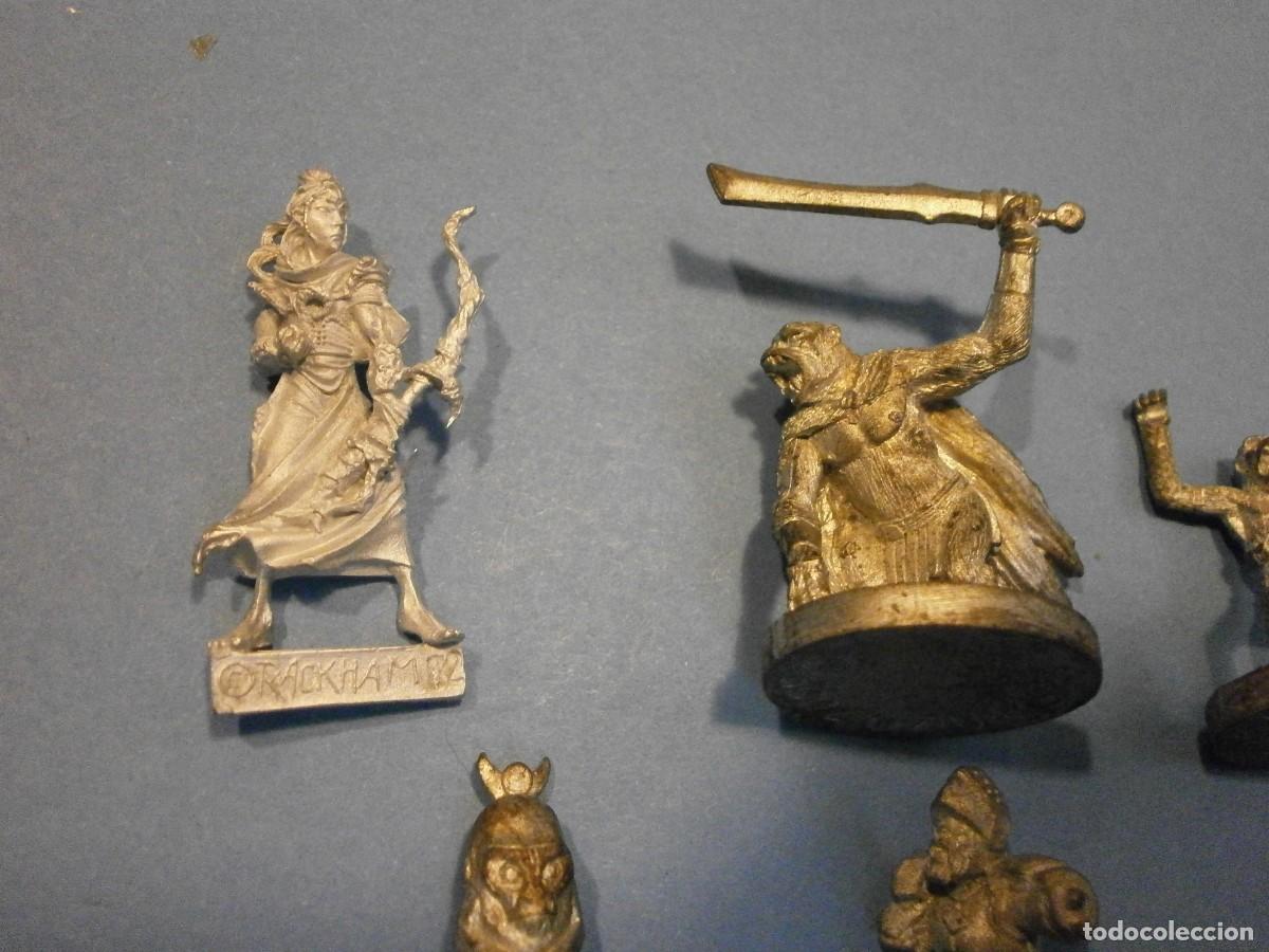 Juegos antiguos: lote de warhammer de metal - Foto 2