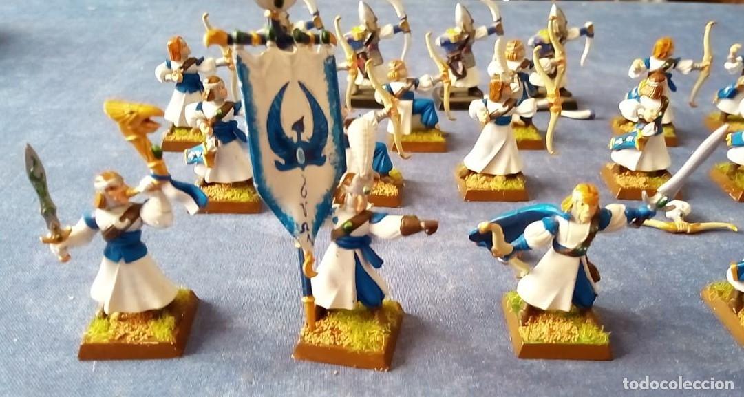Juegos antiguos: Warhammer arqueros altos elfos - Foto 2