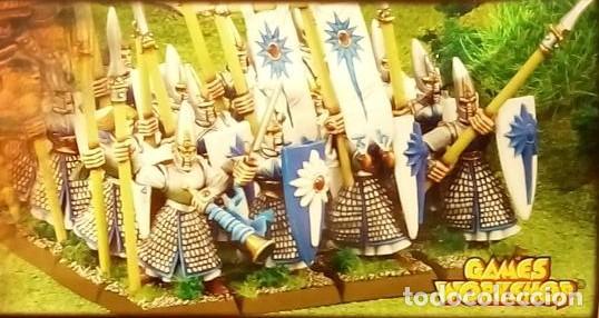 Juegos antiguos: Lanceros Altos elfos Warhammer - Foto 1