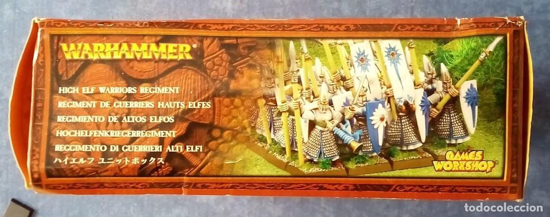 Juegos antiguos: Lanceros Altos elfos Warhammer - Foto 7