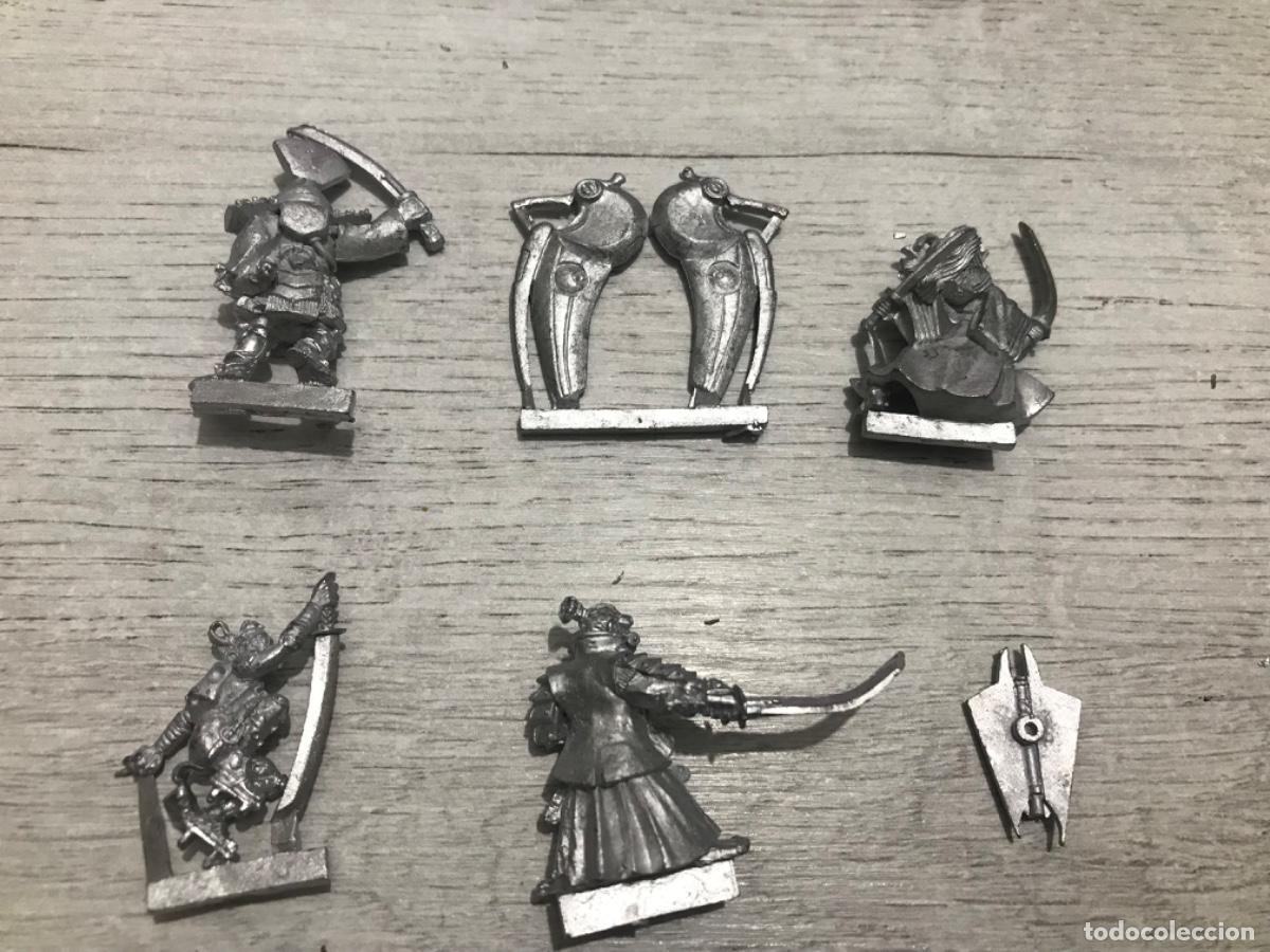 Juegos antiguos: Lote de figuras warhammer - Foto 5