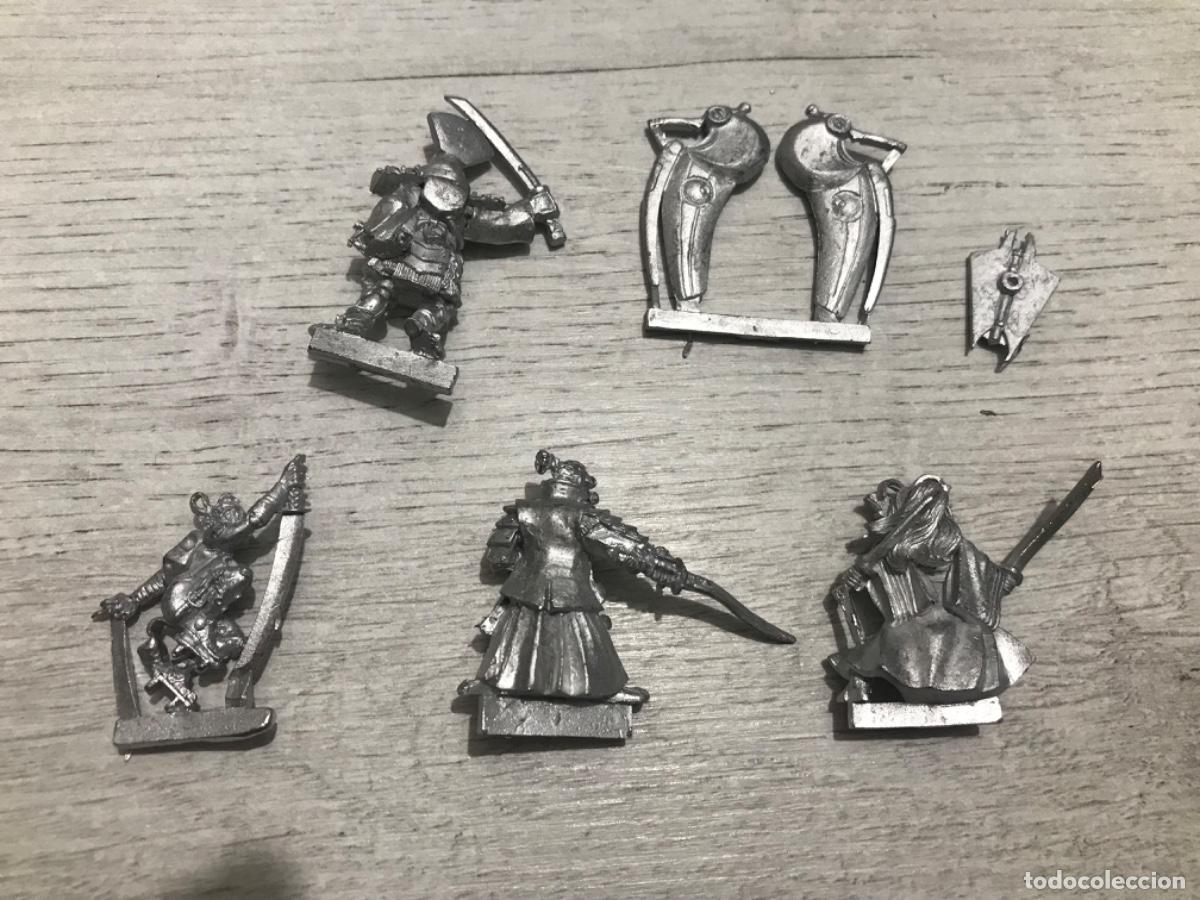 Juegos antiguos: Lote de figuras warhammer - Foto 6