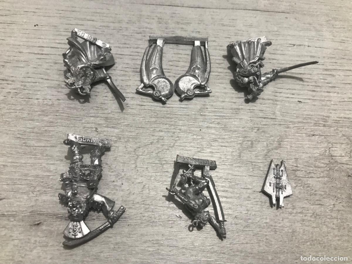 Juegos antiguos: Lote de figuras warhammer - Foto 5