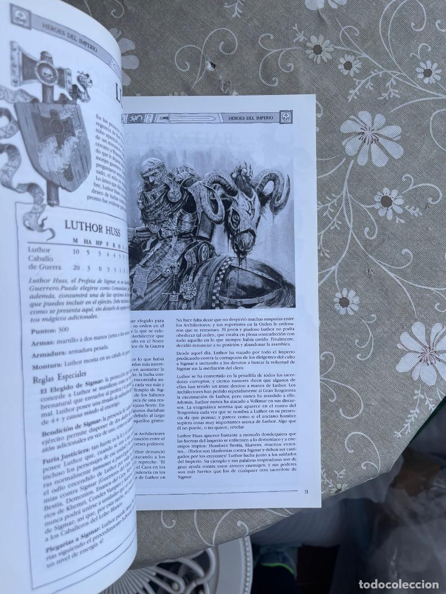 Juegos antiguos: Warhammer El Imperio ROL - Foto 7
