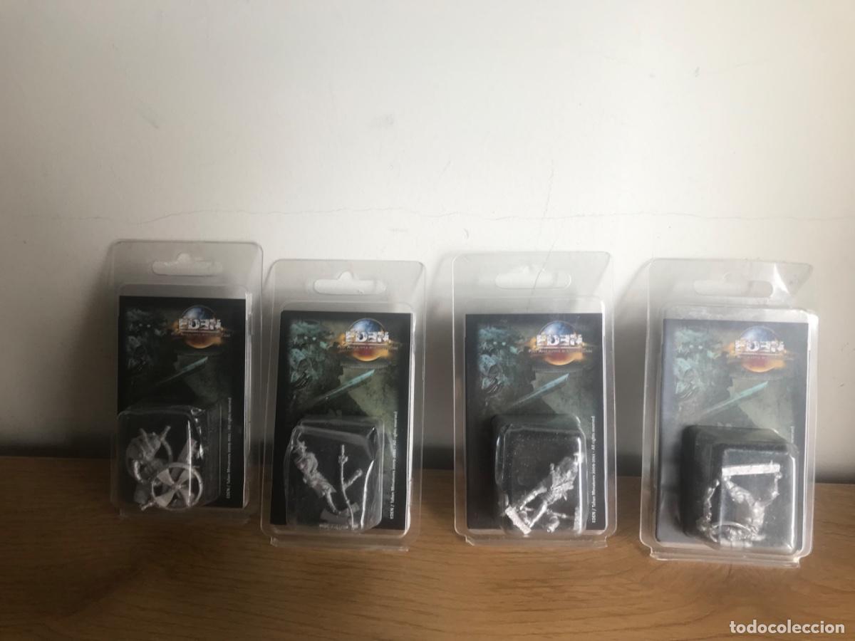 Juegos antiguos: Lote 4 bl&iacute;ster warhammer - Foto 1