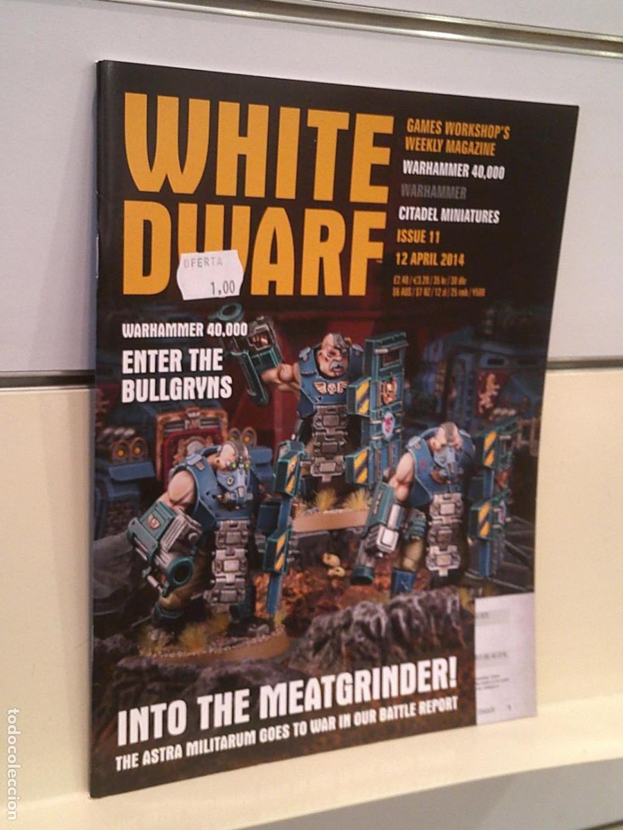 Juegos antiguos: WHITE DWARF N&ordm; 11 (EN INGLES) - GAMES WORKSHOP OFERTA - Foto 1