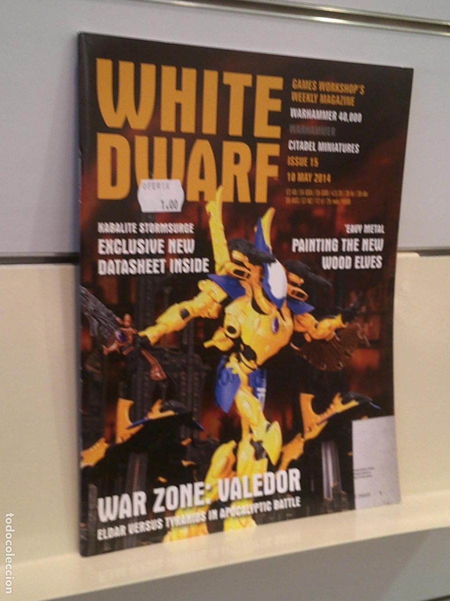 Juegos antiguos: WHITE DWARF N&ordm; 15 (EN INGLES) - GAMES WORKSHOP OFERTA - Foto 1