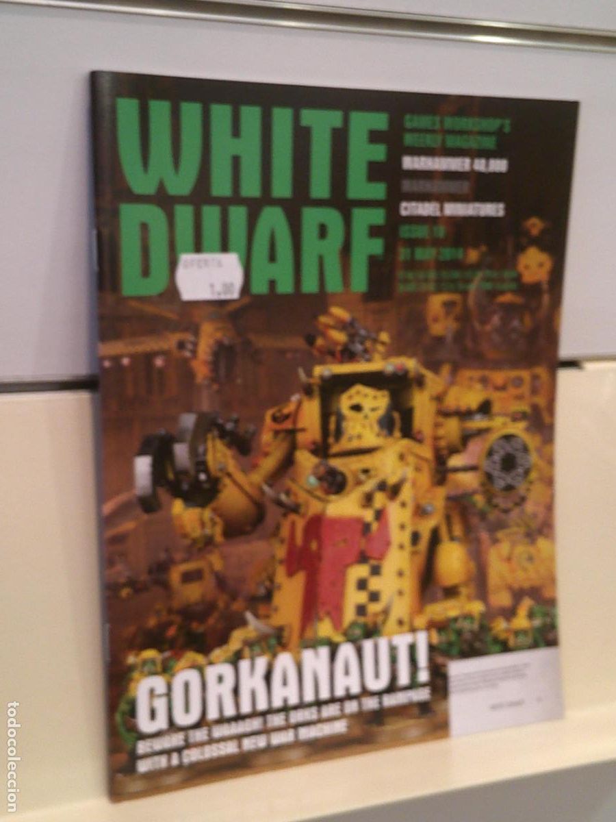 Juegos antiguos: WHITE DWARF N&ordm; 18 (EN INGLES) - GAMES WORKSHOP OFERTA - Foto 1