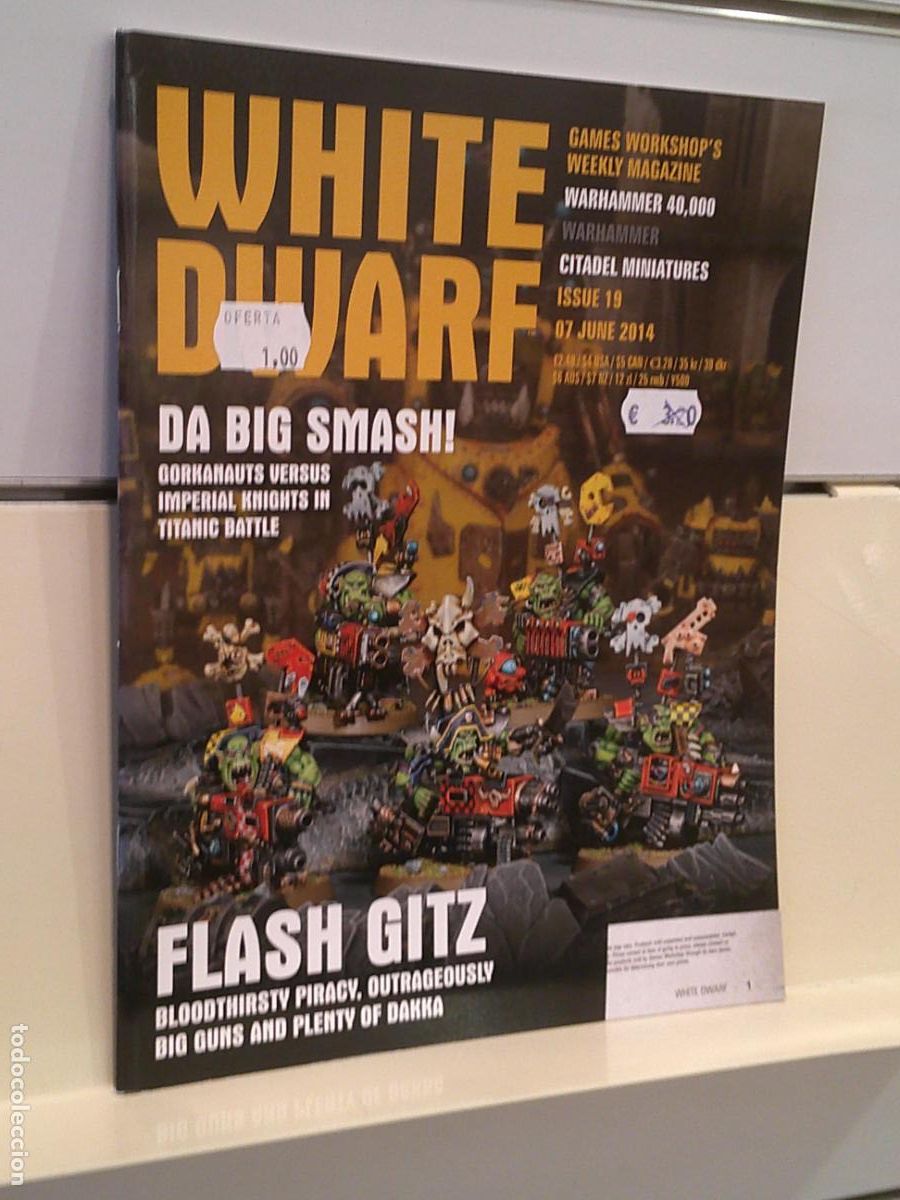 Juegos antiguos: WHITE DWARF N&ordm; 19 (EN INGLES) - GAMES WORKSHOP OFERTA - Foto 1